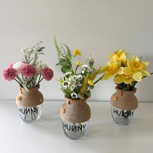 Handmade Winnie the Pooh Honey Pot Vase, Baby Shower Decor, Birthday Party
